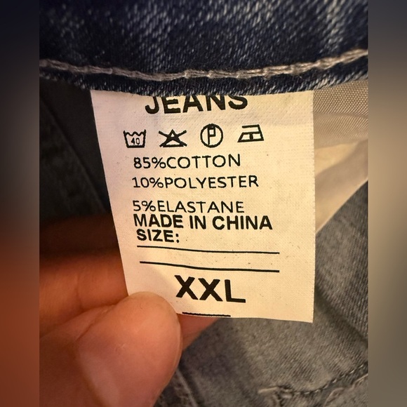 jean shorts metietila destress jeans short personal tailor xxl size summer - Picture 12 of 15